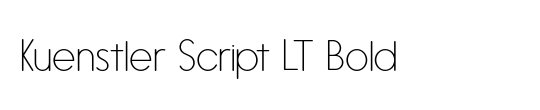 Kuenstler Script LT Std