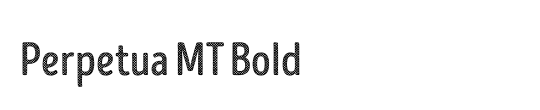 Perpetua Wd Bold