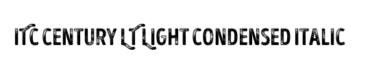 Century Light Condensed SSi