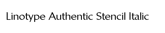 LTAuthenticStencil Black