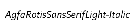 Rotis Serif Std