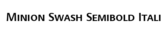 Caslon Swash SSi