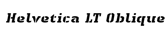 HelveticaNeue LT 55 Roman