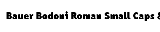 BauerBodoni RomanOsF