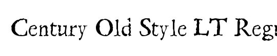 Century Old Style Std