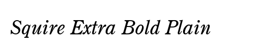 Crillee Extra Bold Italic