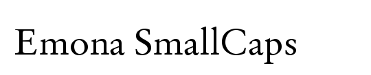 Emona SmallCaps