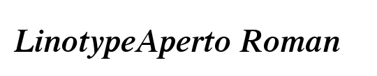 LTAperto SemiBold