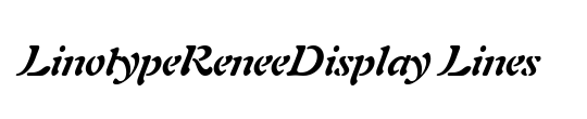 LTReneeDisplay Lines