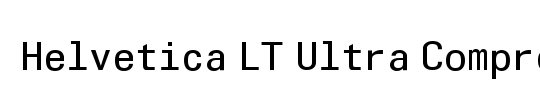 Helvetica LT Std