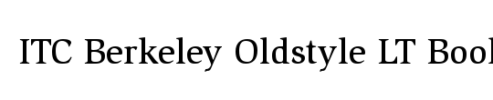 Berkeley Oldstyle