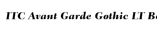 AvantGarde LT Medium