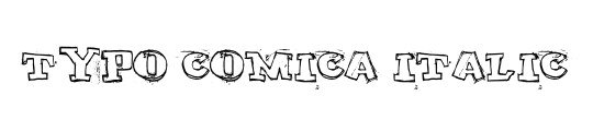 Typo Comica Outline