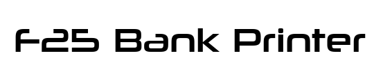 BankGothic Md BT
