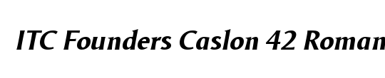 Caslon 540 LT Std