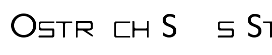 Ostrich Sans Dashed Medium