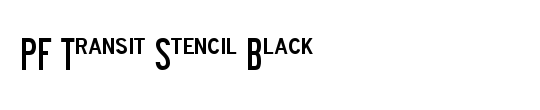 PF Transit Condensed Black