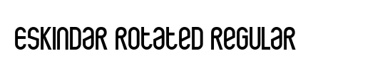 Eskindar 3D Italic