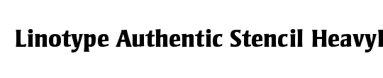 LTAuthenticSans Italic