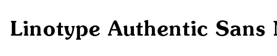 LTAuthenticSans Italic