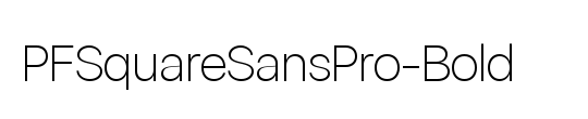 PF Square Sans Pro