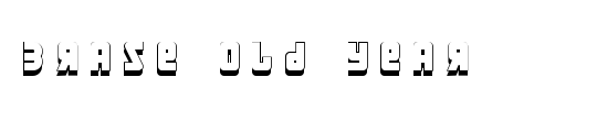 Year 3000 Bold Italic