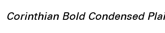 Corinthian Bold Condensed