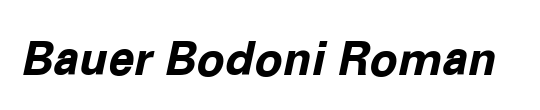 Bodoni Std