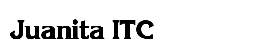 Juanita Condensed ITC