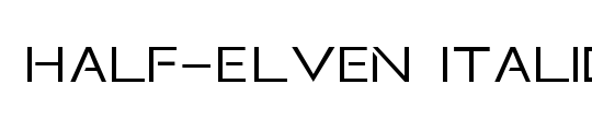 Half-Elven Condensed