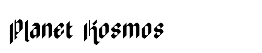 Planet Kosmos