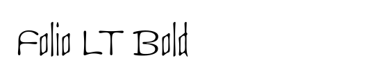 Folio BoldCondensed