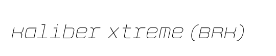 Kaliber Xtreme (BRK)