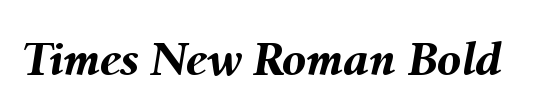 Times New Roman