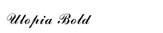 Utopia Bold