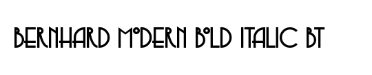 Bernhard Modern Roman