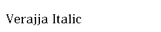 Verajja Serif