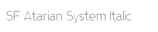 SF Atarian System