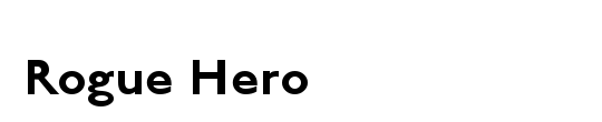 Rogue Hero Expanded Italic