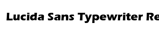 Lucida Sans Typewriter Std