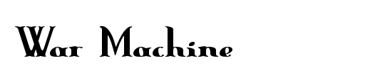 MACHINE GUN