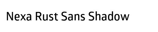 Nexa Rust Sans