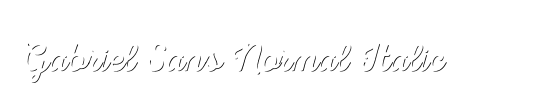 Script-Normal-Italic