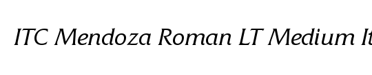 Mendoza Roman ITC