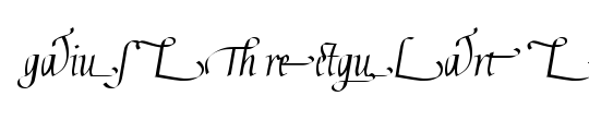 Ligatures Script