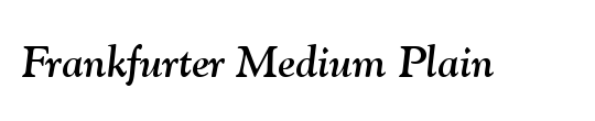 Frankfurter Medium