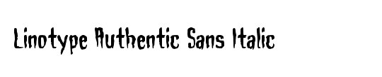 LTAuthenticSans