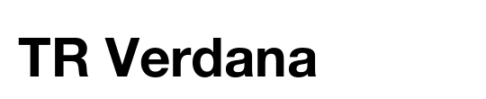 Verdana