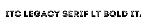 Legacy Serif ITC Std