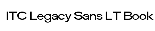 Legacy Sans ITC